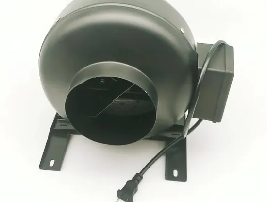 인라인 추출기 팬 100mm 4인치 AC 원심 인라인 덕트 팬